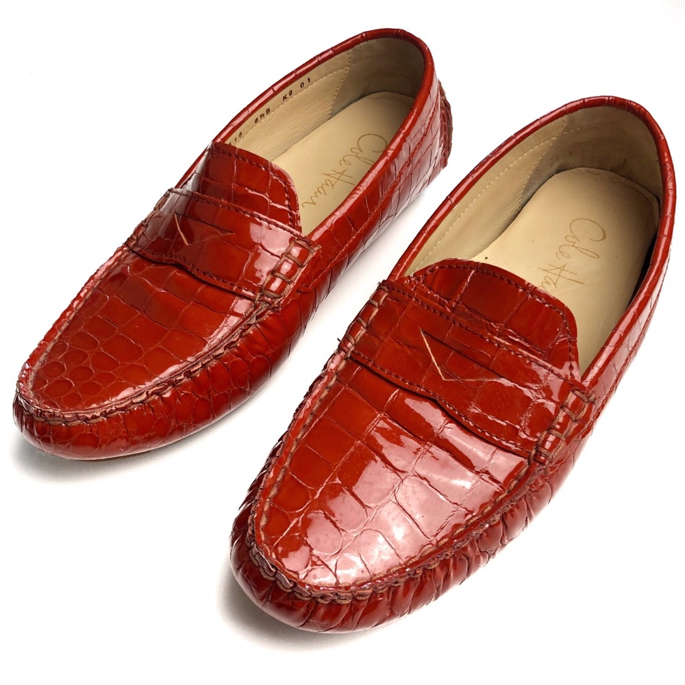 Cole Haan Alligator Driver's Loafers